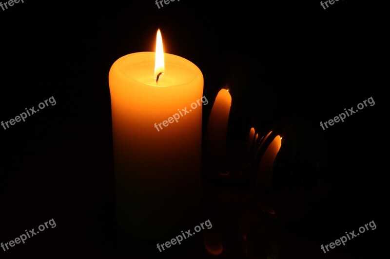 Candle Flame Candlelight Fire Light