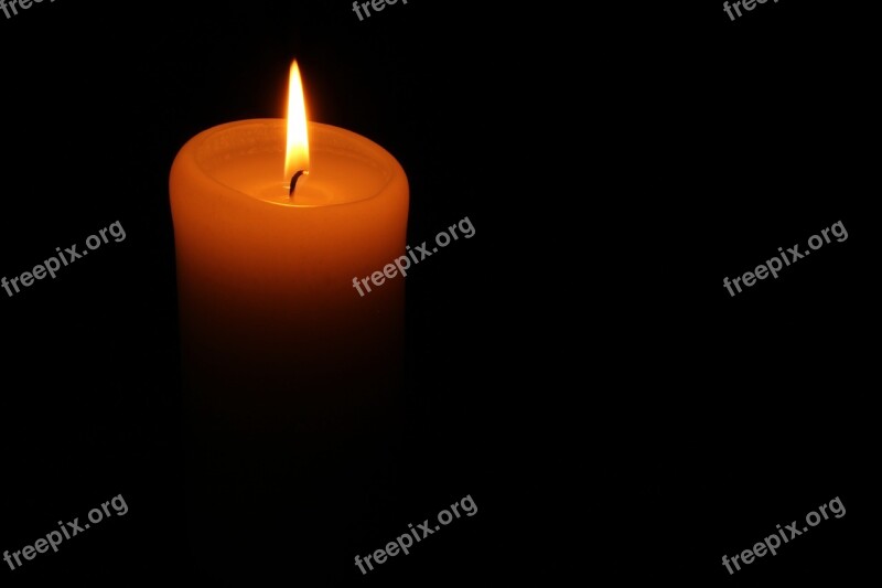 Candle Flame Candlelight Fire Light