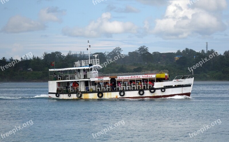 Boat Sea Bay Vessel Island