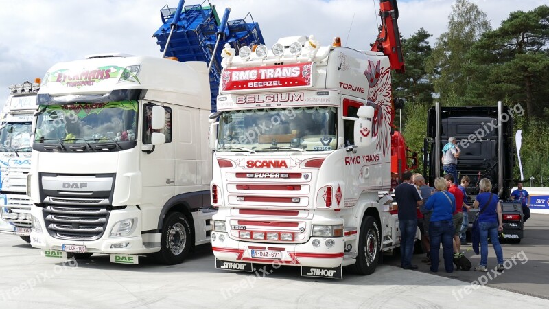 Truck Europe Vehicle Outdoor Scania