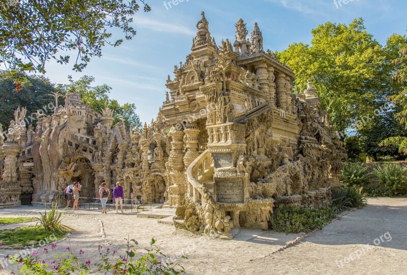 Palais Ideal Facteur Cheval France Palace Castle