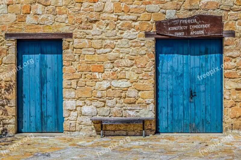 Building Old Architecture Stone Facade