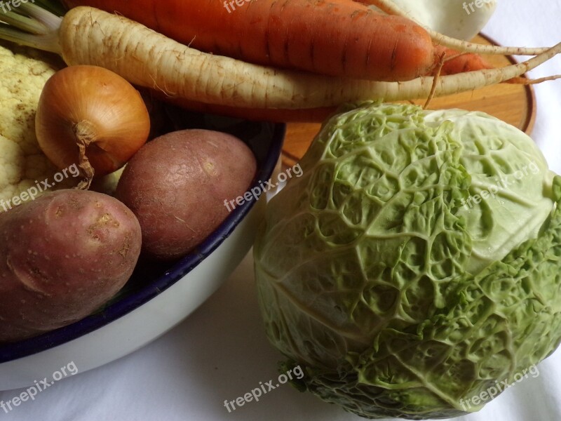 Vegetables Kale Murphy Potato Carrot