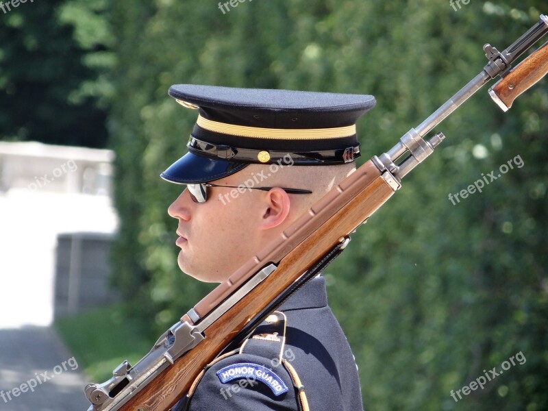 Army Honor Guard Military Uniform Guard