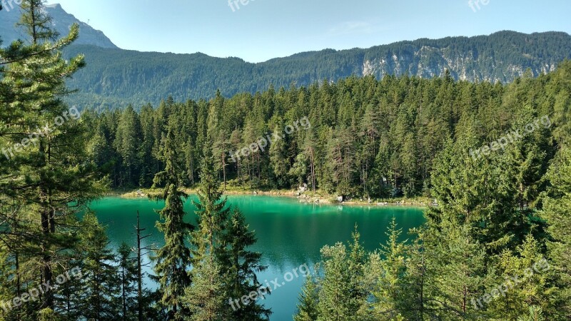 Eibsee Zugspitze Nature Hiking Bavaria