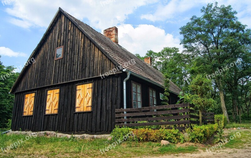 House Wooden Architecture Old Wood