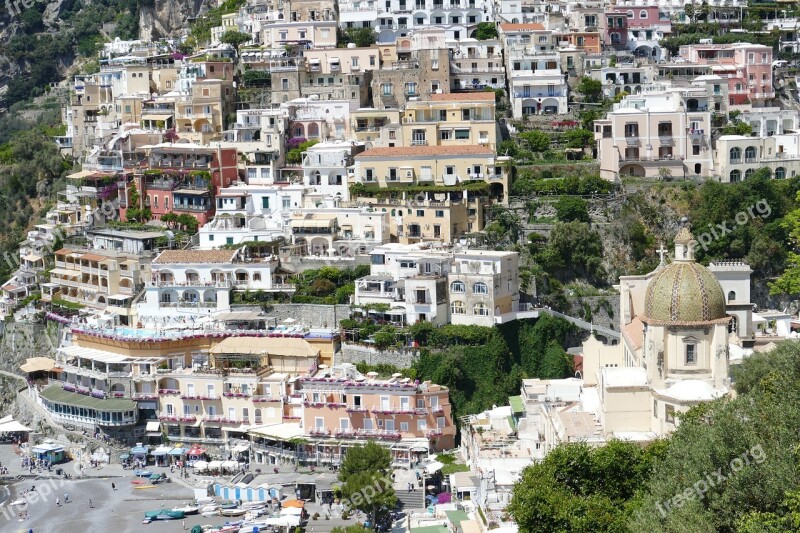 Amalfi Positano Italy Coast Mediterranean