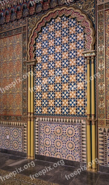 Wall Ornament On The Wall Decoration Style Arabesque Free Photos