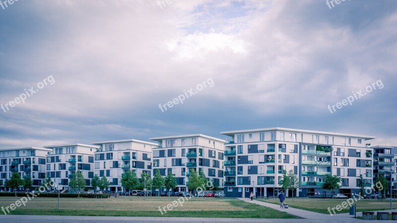 Karlsruhe View Town City Landscape