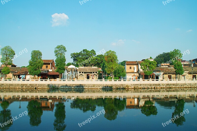 Village Quaint China Traditional Building