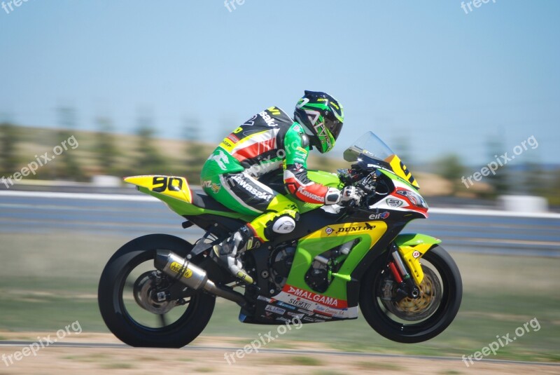 Motorcycling Circuit Career Speed Sport