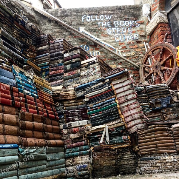 Venice Book Books Shop Read