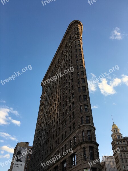 Flatiron New York Skyscraper Manhattan Building