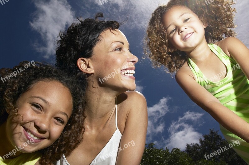 Mother Daughters Girls Free Photos