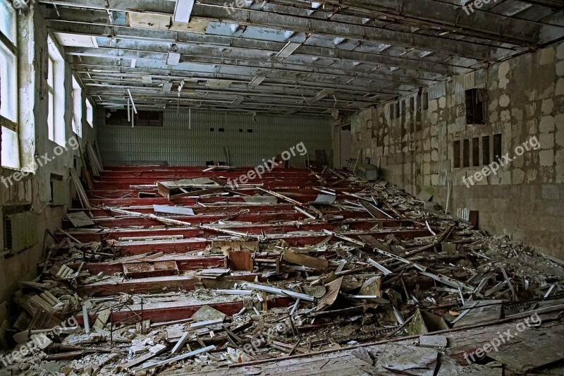 Auditorium Theatre Pripyat Decay Exclusion Zone