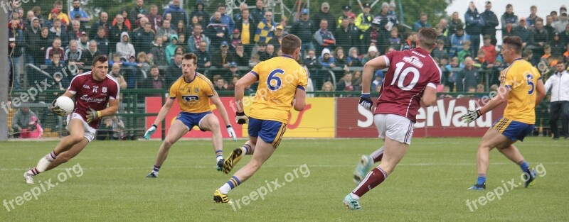 Damien Comer Galway Roscommon Gaelic Football Free Photos