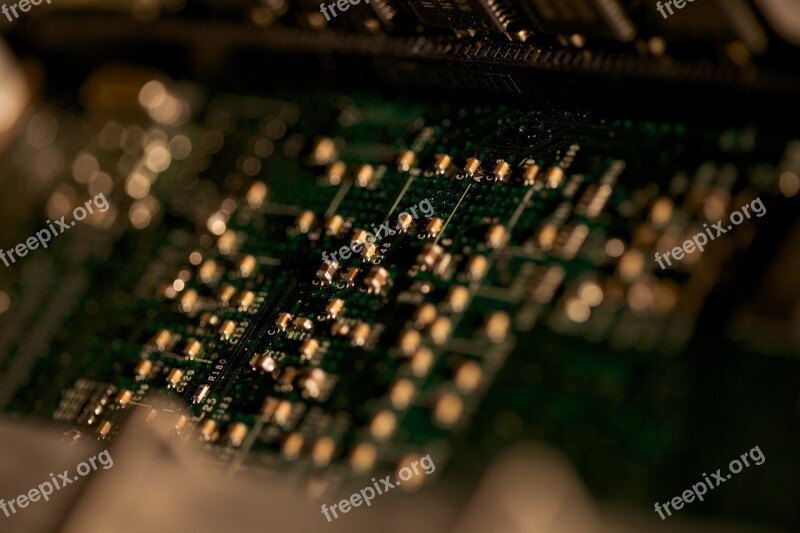 Electronics Board Resistor Computer Printed Circuit Board