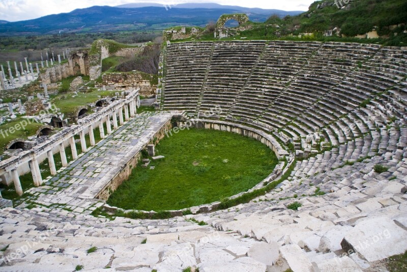 Amphitheater History Architecture Old Antique