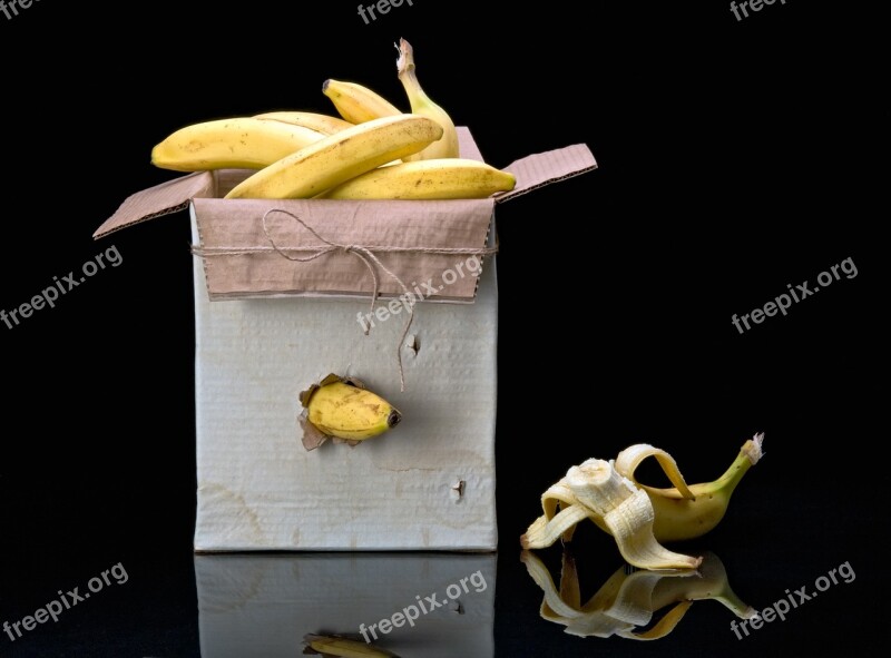 Box Bananas Reminiscence Allusion The Box Of Apples