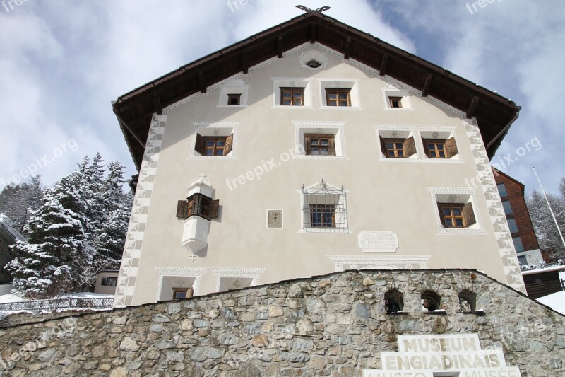 Museum Engadin Stmoritz Graubünden Switzerland