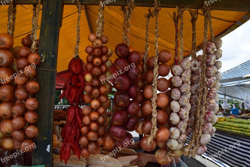 São Paulo Onions Market Fresh Outside