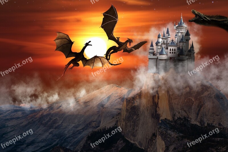 Dragon Fantasy Monster Magic Fairy Tale