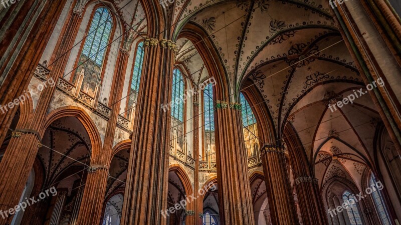 Church Chapel Window Round Arch Architecture