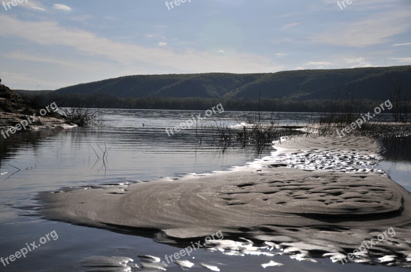 The Glare River Beach Landscape Free Photos