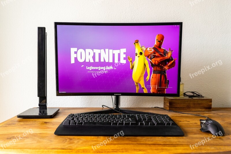 Fortnite Workplace Video Game Pc Computer Game