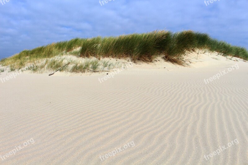 Langeoog Sand North Sea Beach Sea