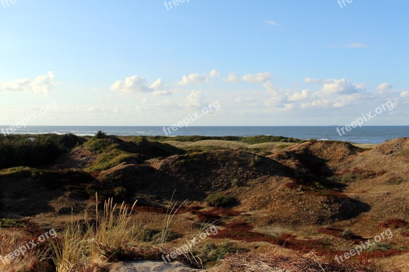 Langeoog Coast North Sea Sky East Frisia