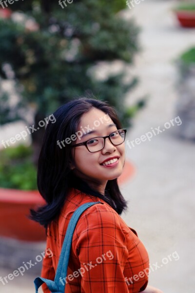 Portrait Girl Young Female People