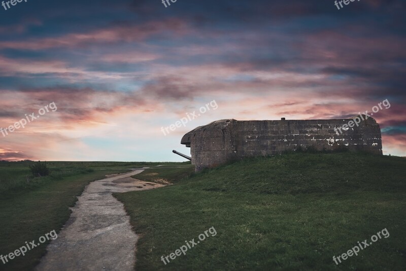 Artillery Battery Normandy France D-day