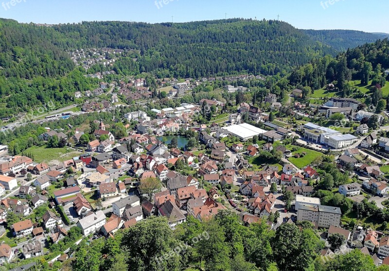 Bad Liebenzell Black Forest Place Landscape Idyllic