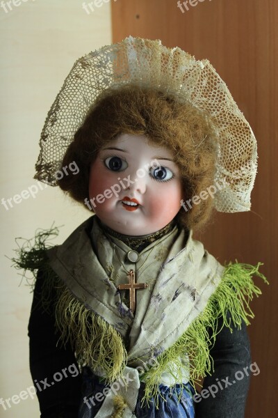 Doll Savoie Jean-de-maurienne Child Porcelain