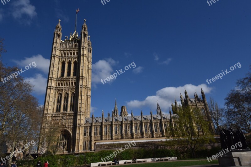 Houses Of Parliament London Westminster Parliament England