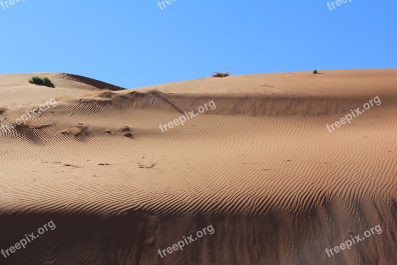 Desert Sand Dune Dry Nature Travel