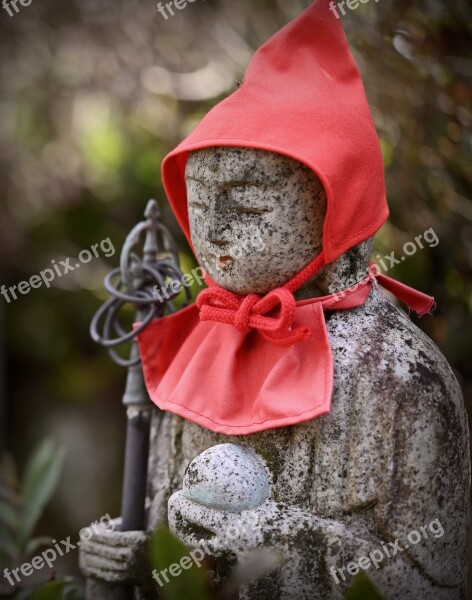 Jizo Japan Guardian Deity Of Children Traditional Culture