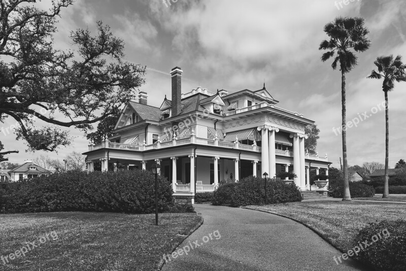 Mcfaddin-ward House Mansion Architecture Beaumont Texas