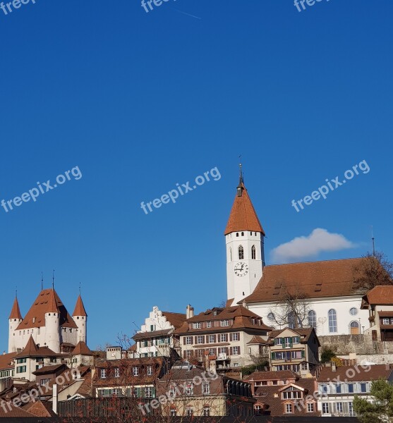 City Castle Thun Bern Architecture