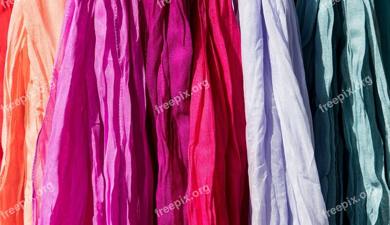 Scarves Scarf Colorful Fashion Towels