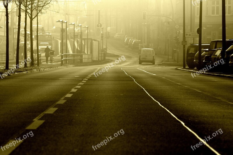 Road Traffic City Vehicles Cityscape