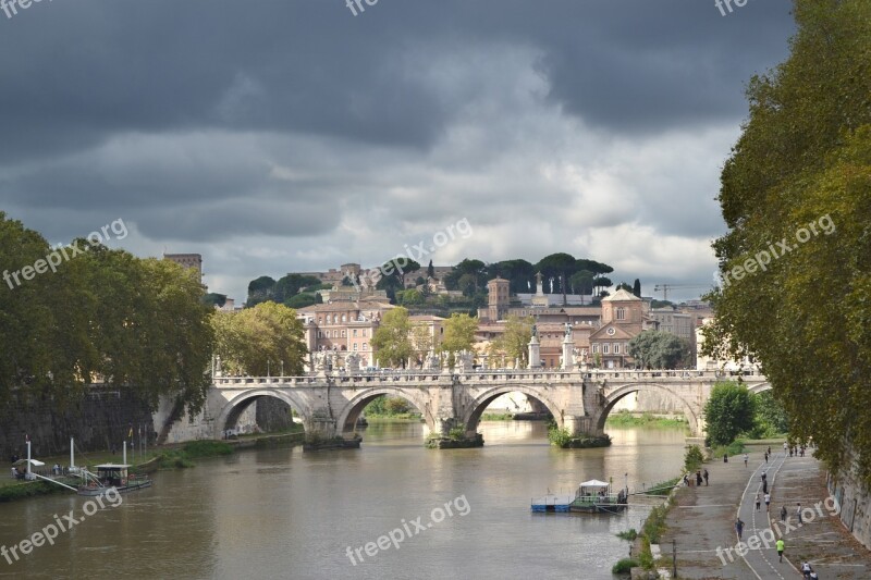 Rome Italy Tiber Historical Roman