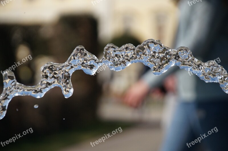 Air Bubbles Water Jet Nature Fountain Free Photos