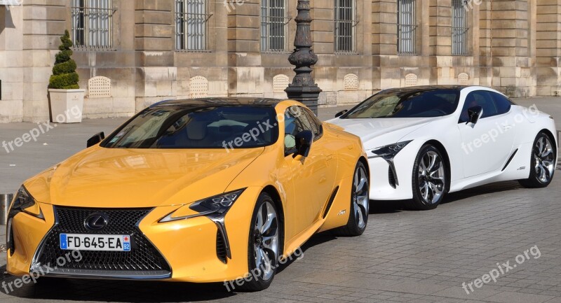 Lexus Lexus Lc Car Vendome Paris