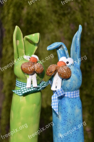 Easter Easter Bunny Spring Hare Deco