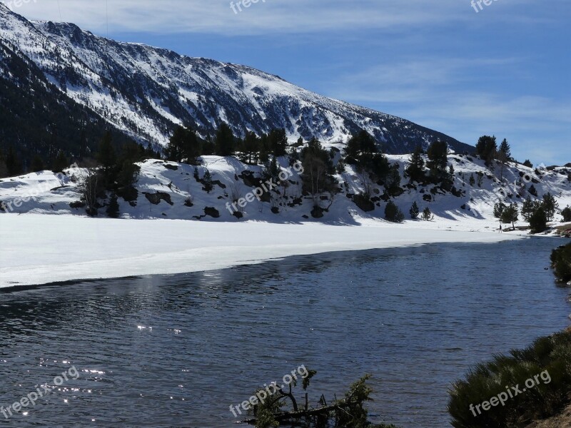 Landscape Nature Mountain Water Snow