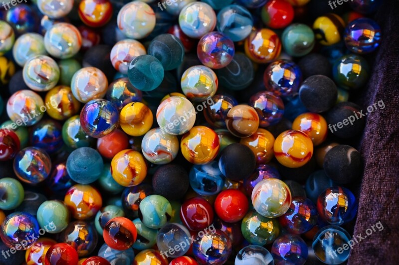 Marbles Glaskugeln Glass Balls Round