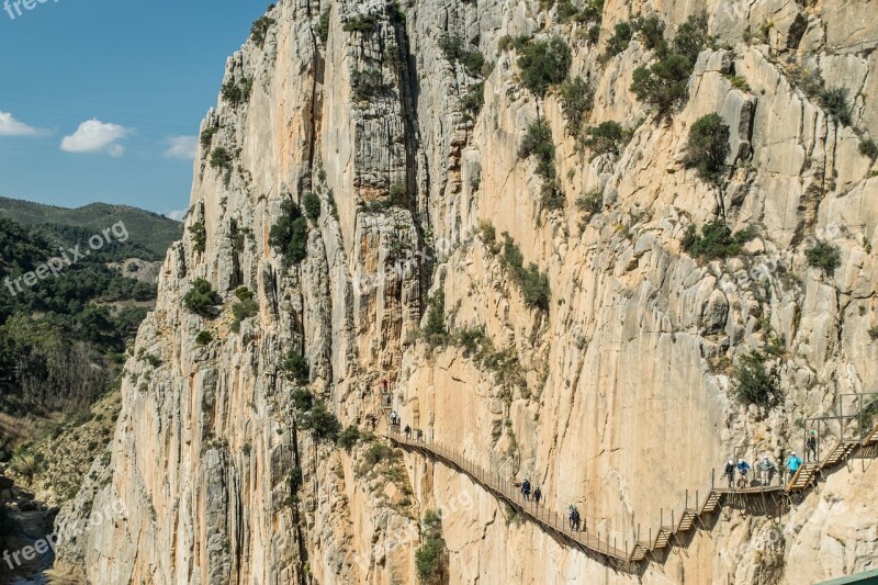 Nature Landscapes Malaga Andalusia Panorama