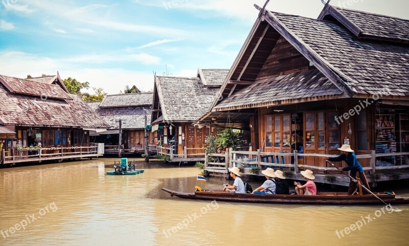 Thailand Travel Scenery Lake The Floor